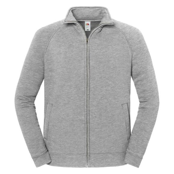 Fruit of the Loom Unisex Adult IconicSweat Jacket / Athletic Heather